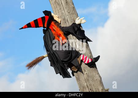 Halloween Horror: Witch's Broomstick Crash Leaves Town Bewitched